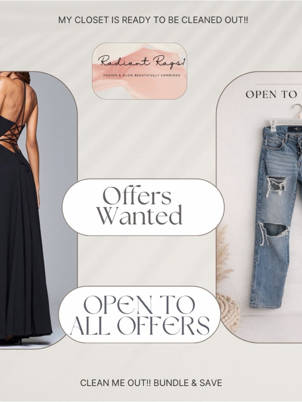 OFFERS WANTES! Buy multiple to save! Yes! Yes! To make a SALE!!